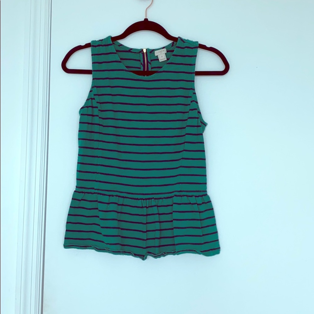 Peplum tank